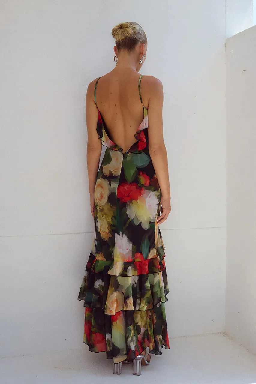ASHA PRINT NAMARI MAXI