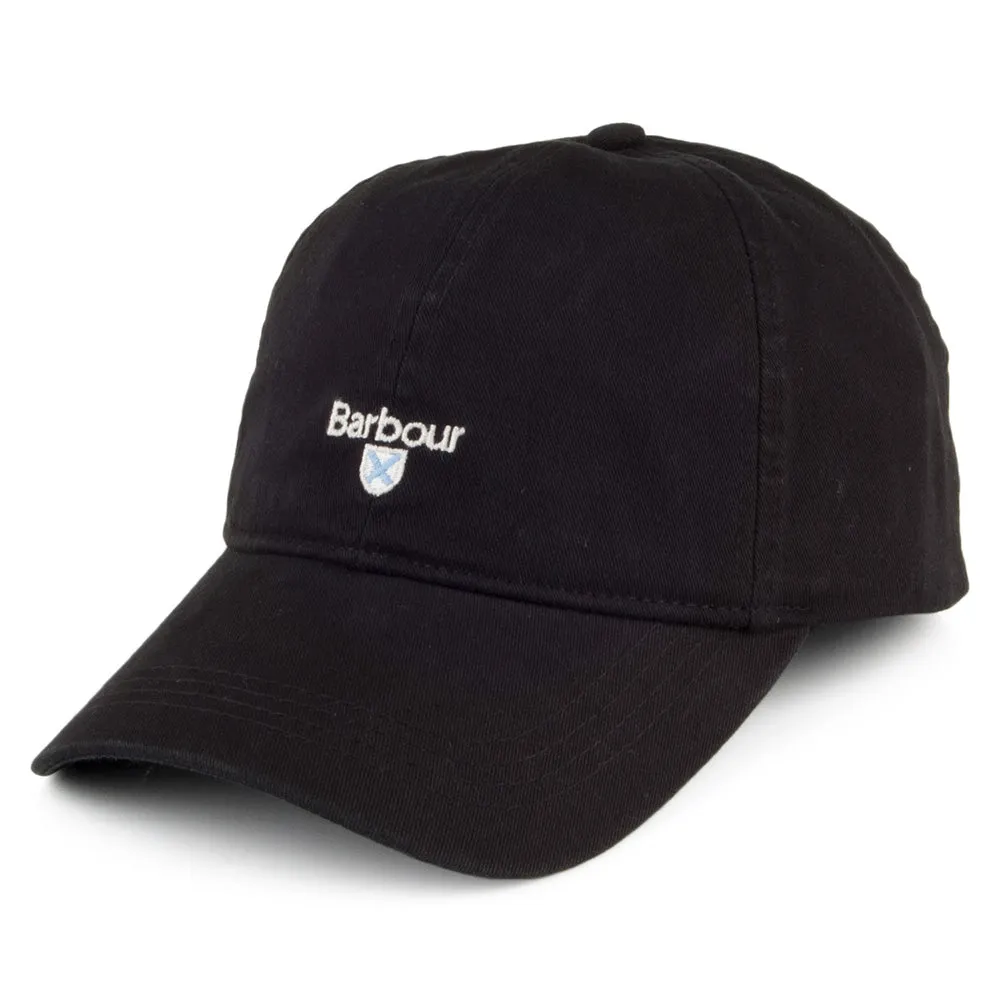 Barbour Hats Cascade Cotton Baseball Cap - Black