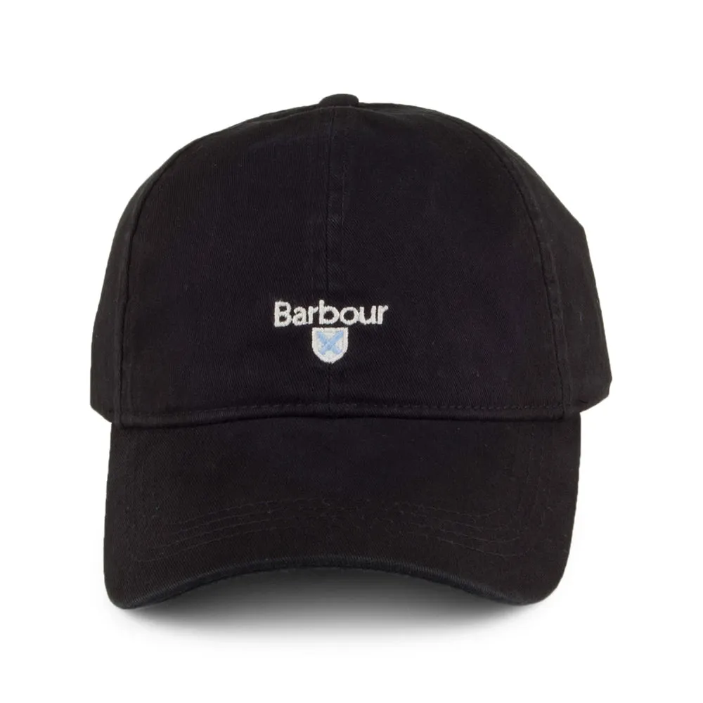 Barbour Hats Cascade Cotton Baseball Cap - Black