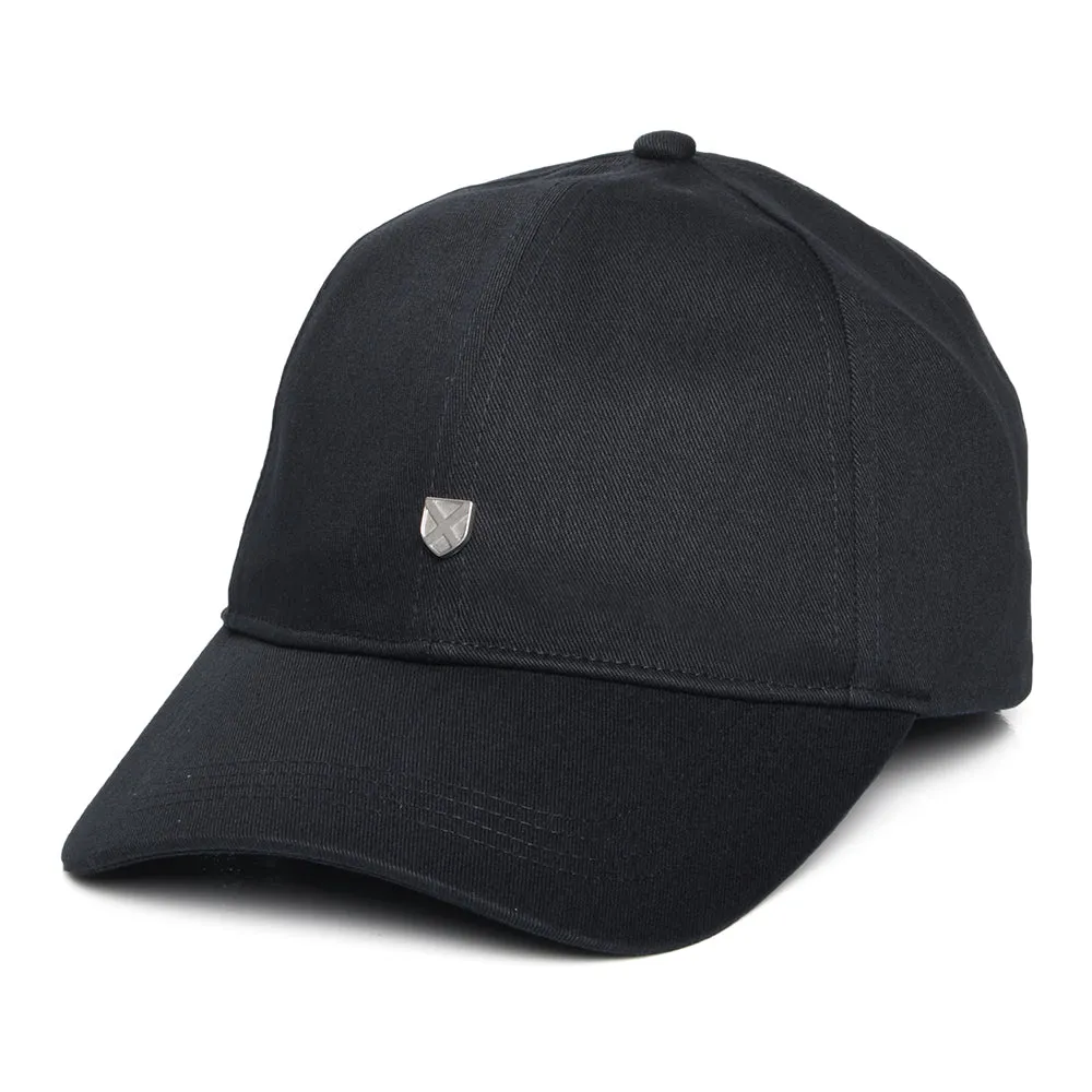 Barbour Hats Cascade Shield Cotton Baseball Cap - Dark Navy
