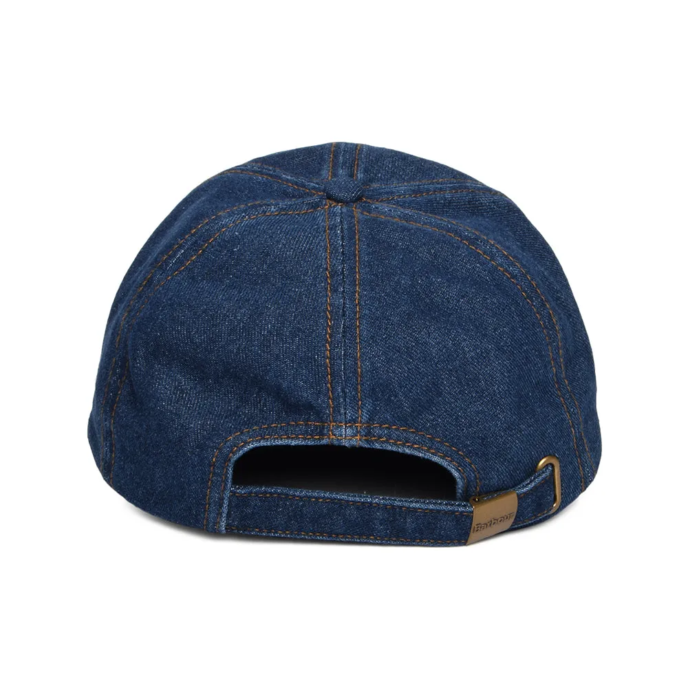 Barbour Hats Grindle Denim Baseball Cap - Blue