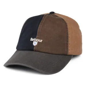 Barbour Hats Laytham Cotton Baseball Cap - Green-Olive-Navy