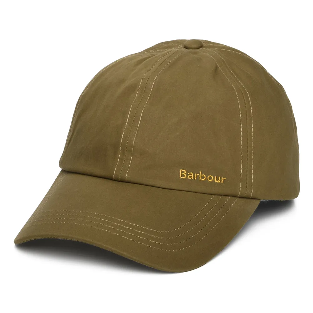 Barbour Hats Mya Cotton Baseball Cap - Cognac