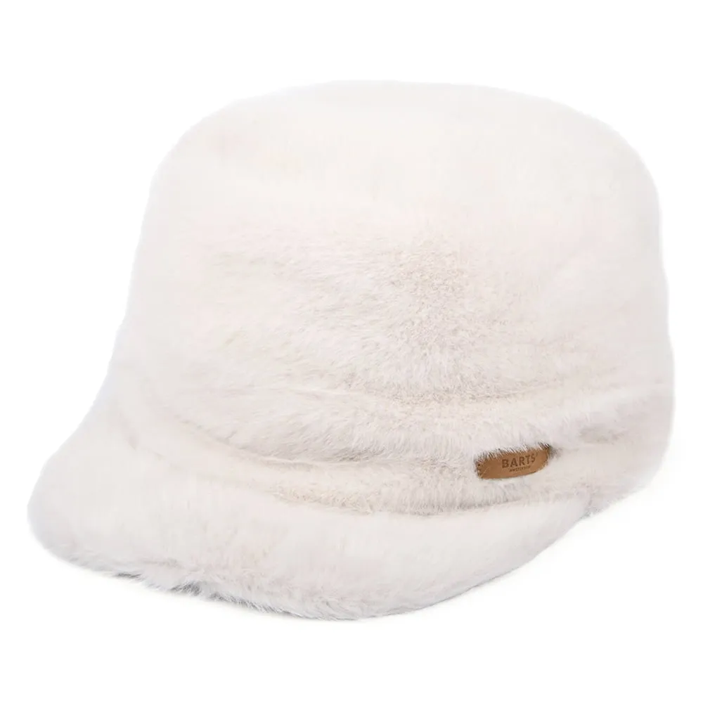 Barts Hats Dulxe Faux Fur Army Cap - Cream