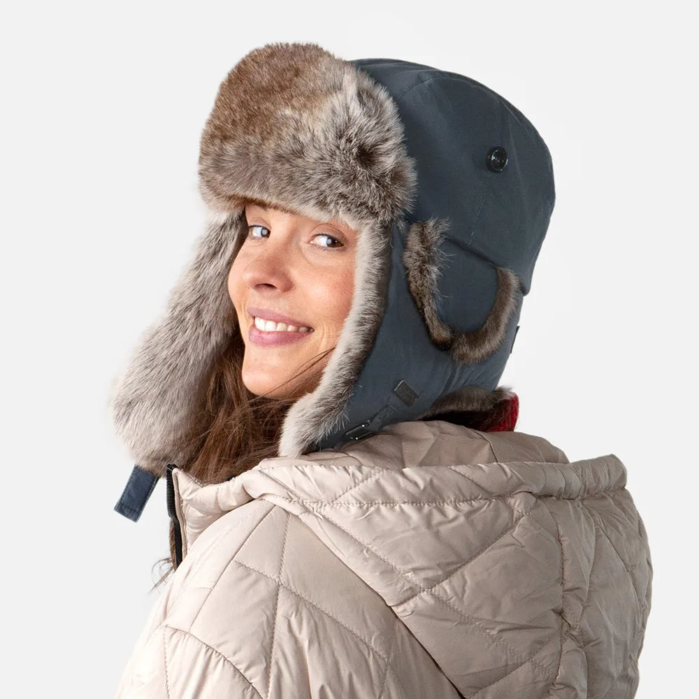 Barts Hats Kamikaze Water Resistant Trapper Hat - Blue
