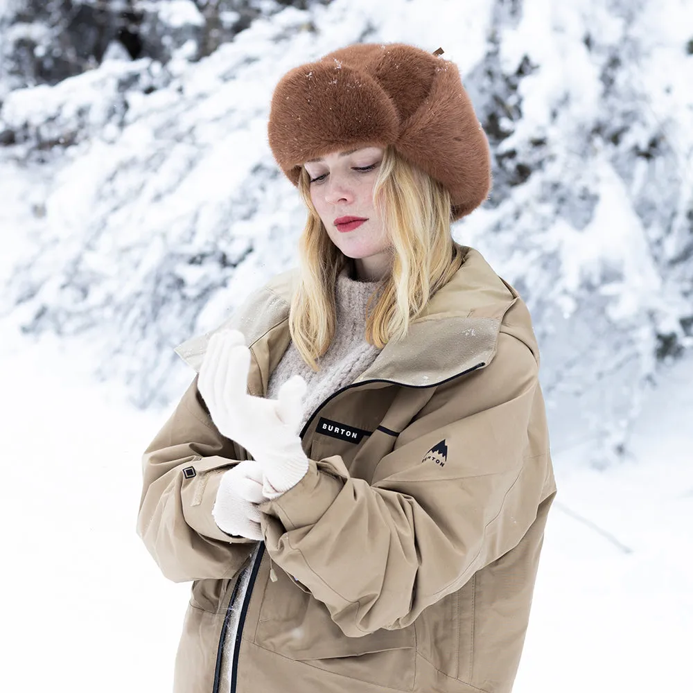 Barts Hats Lucerne Bomber Faux Fur Trapper Hat - Brown