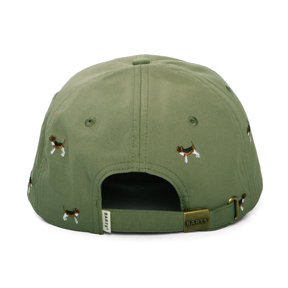 Barts Hats Maderra Beagles Baseball Cap - Olive