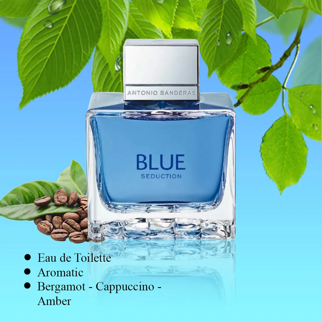 Blue Seduction For Men By Antonio Banderas Eau De Toilette Spray