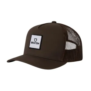 Brixton Alpha Block X C MP Mesh Cap - Brown/Brown