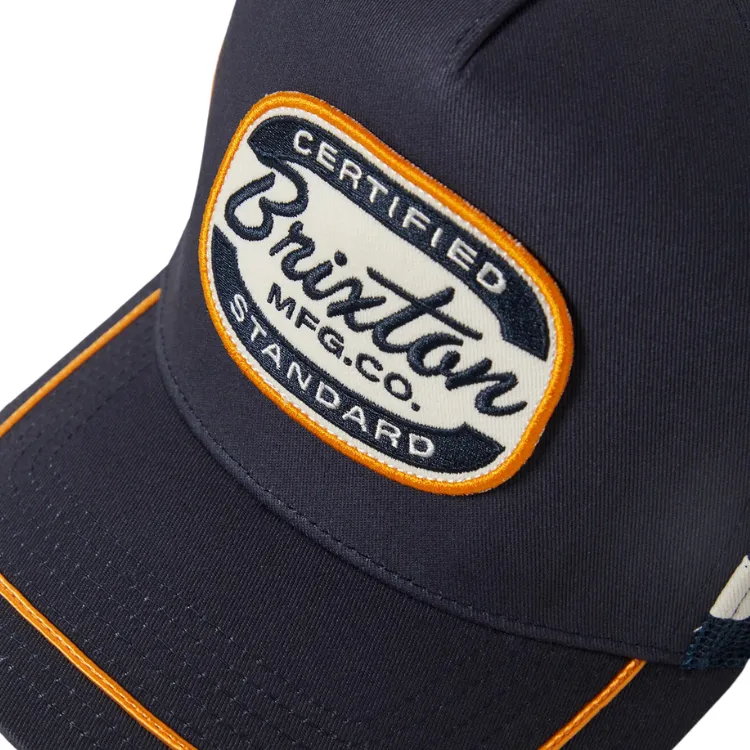 Brixton Copley NP HP Trucker Hat  - Navy/Navy