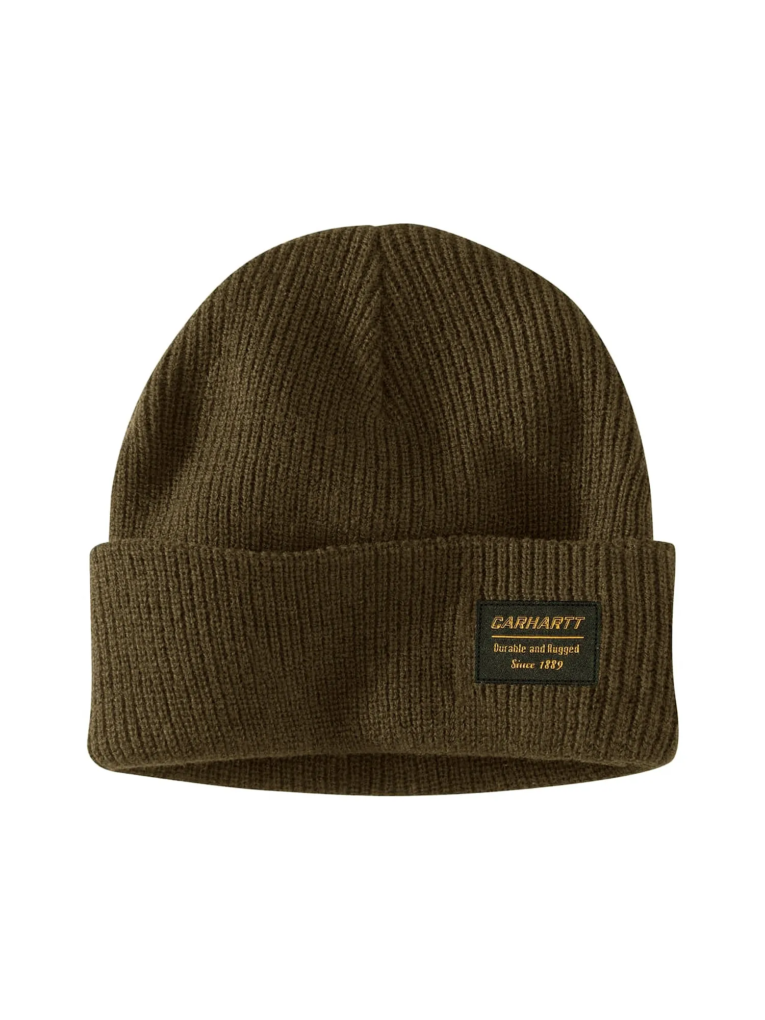 CARHARTT KNIT RUGGED PATCH BEANIE - CLEARANCE