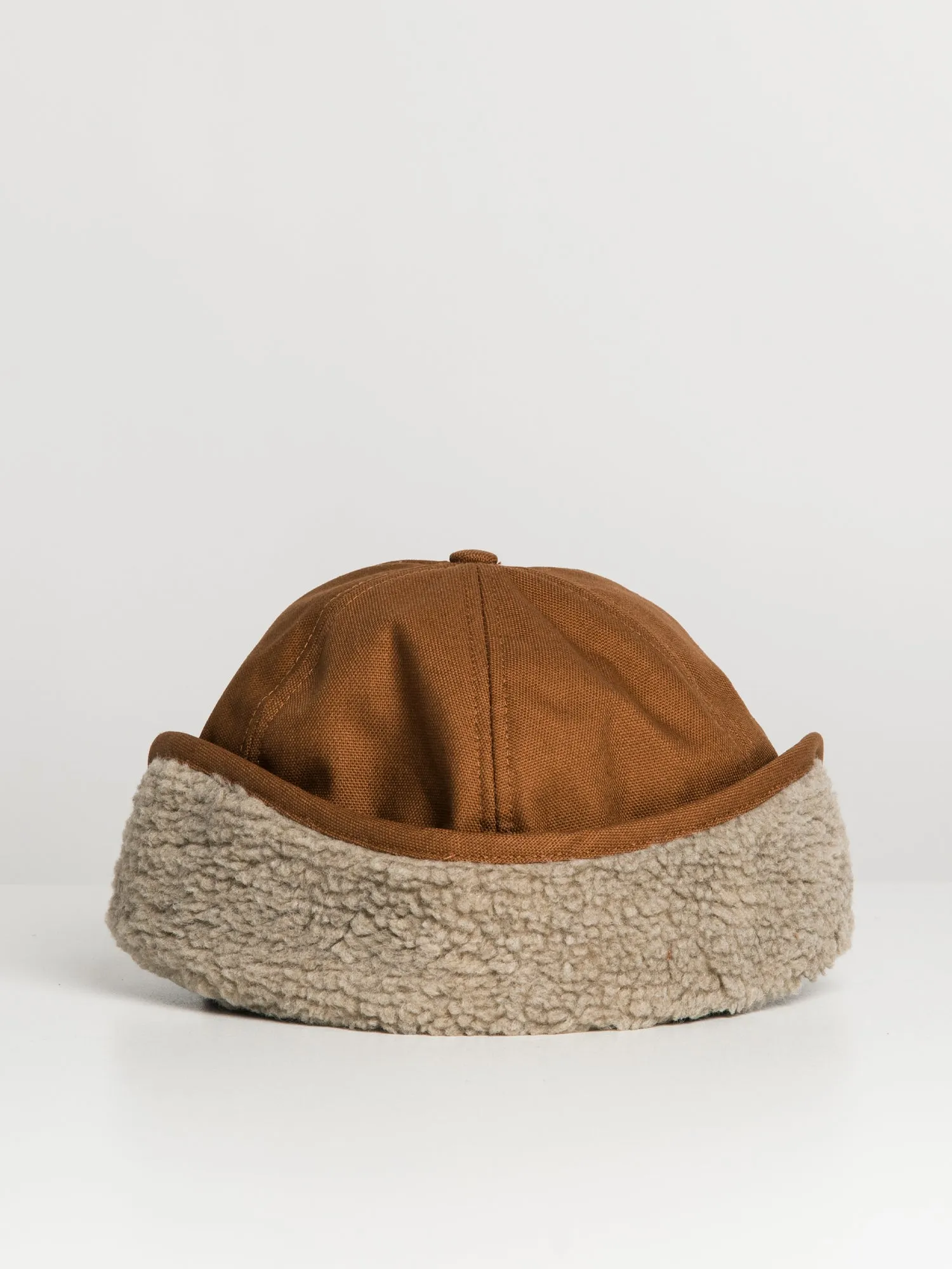 CARHARTT RAIN DEFENDER EARFLAP CAP -BROWN