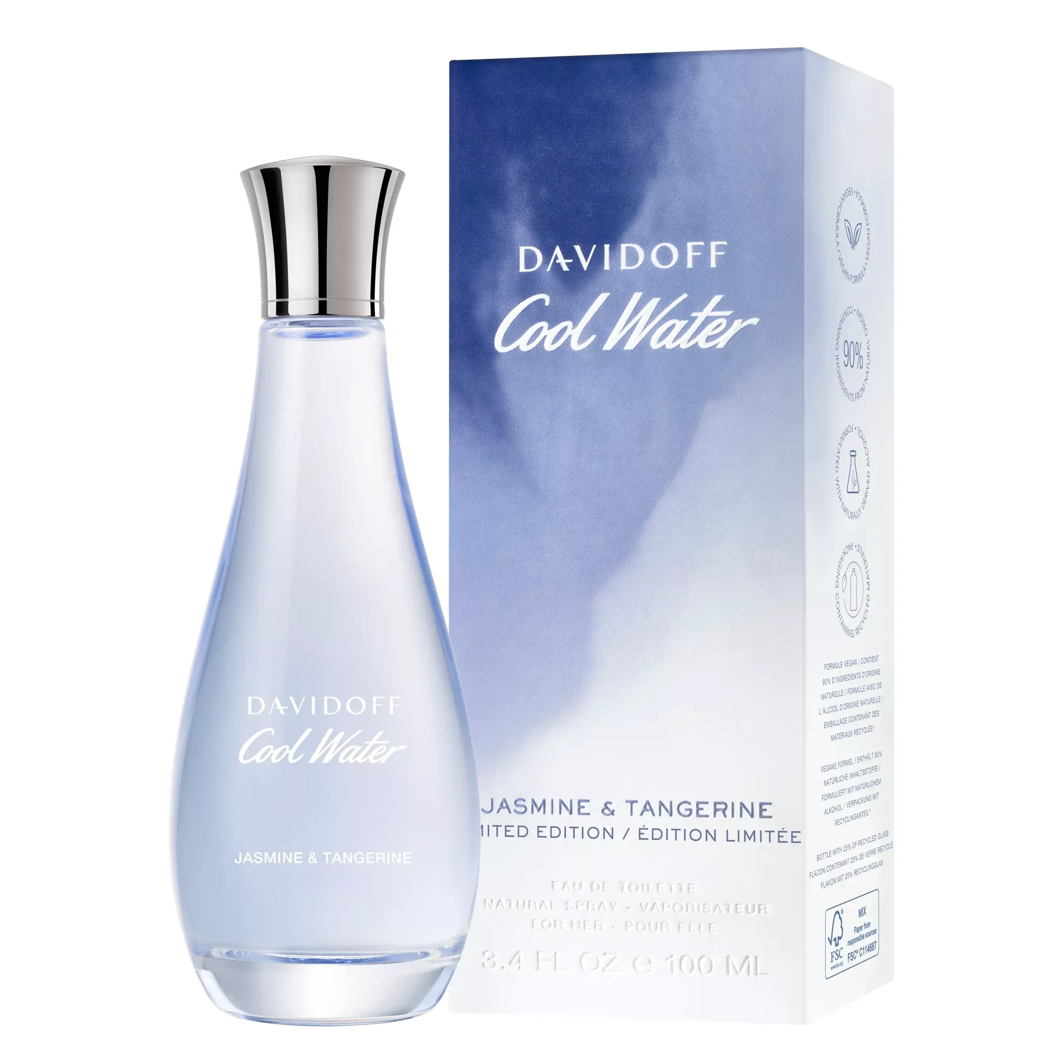 Cool Water Jasmine & Tangerine by Davidoff 100ml EDT