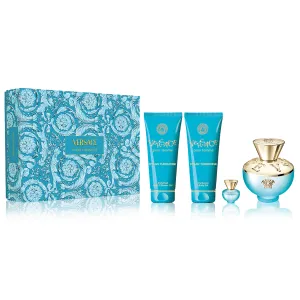 Dylan Turquoise by Versace 100ml EDT 4 Piece Gift Set