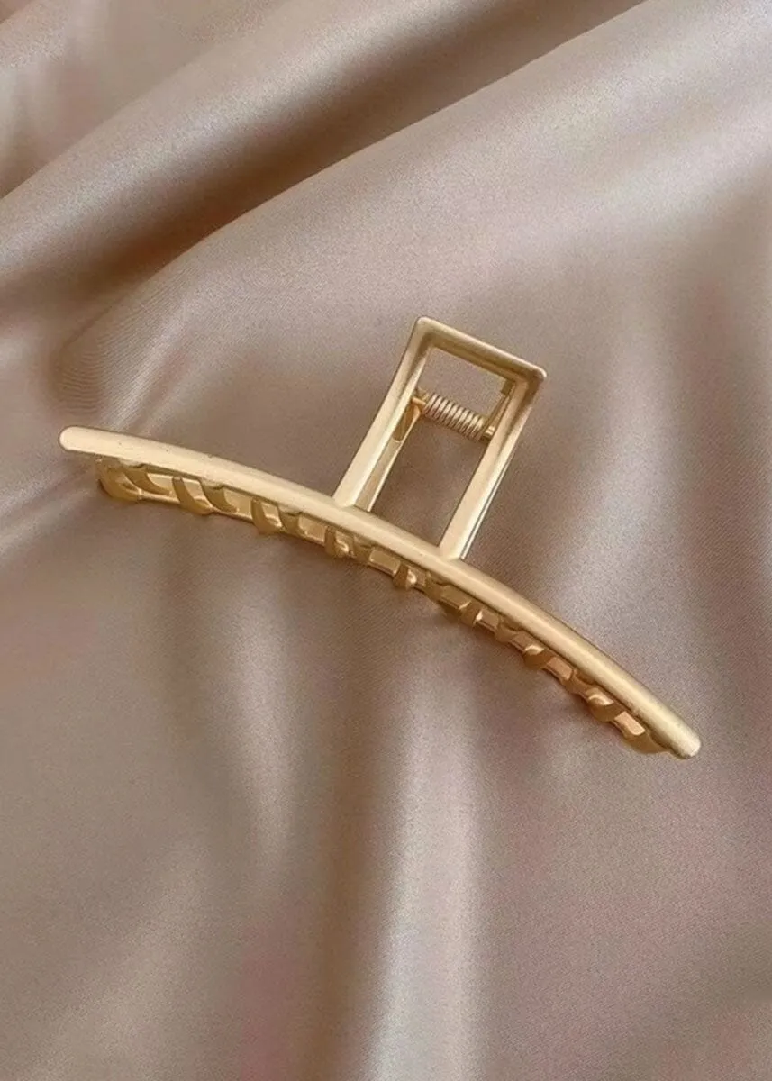 Faith Matte Gold Claw Clips