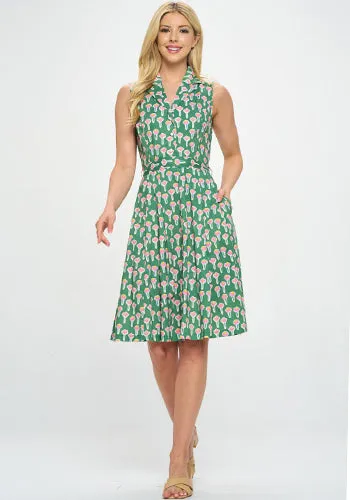 For Good Thyme Sage Dress - Plus