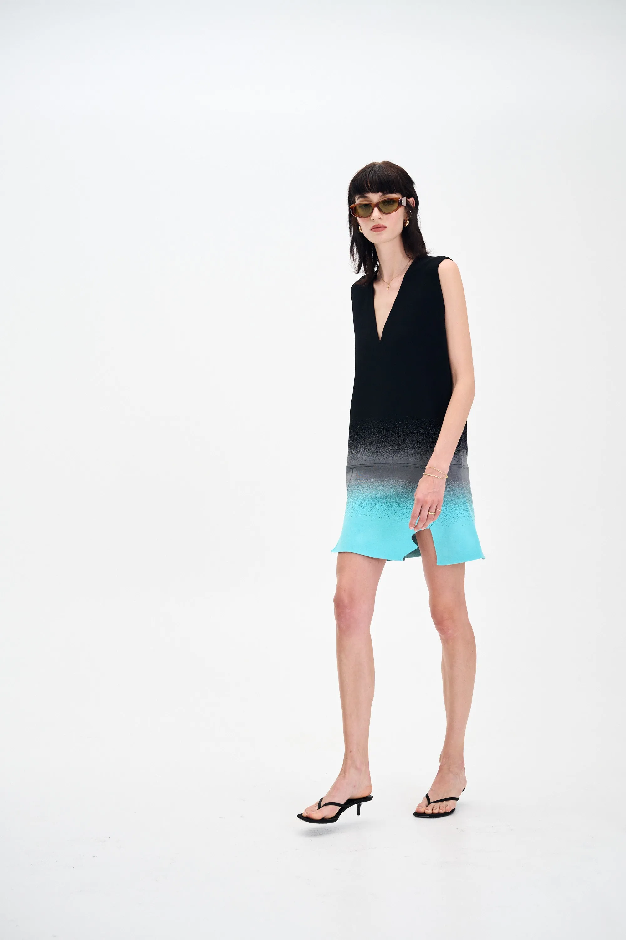 JAFAAR V-NECK DRESS