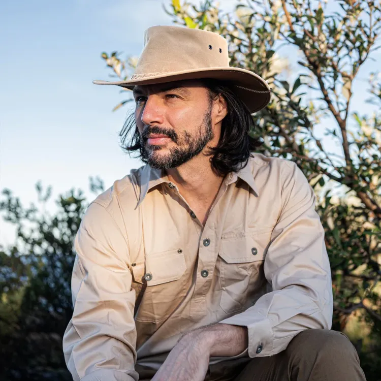 Kakadu Soaka Suede Hat - Sand