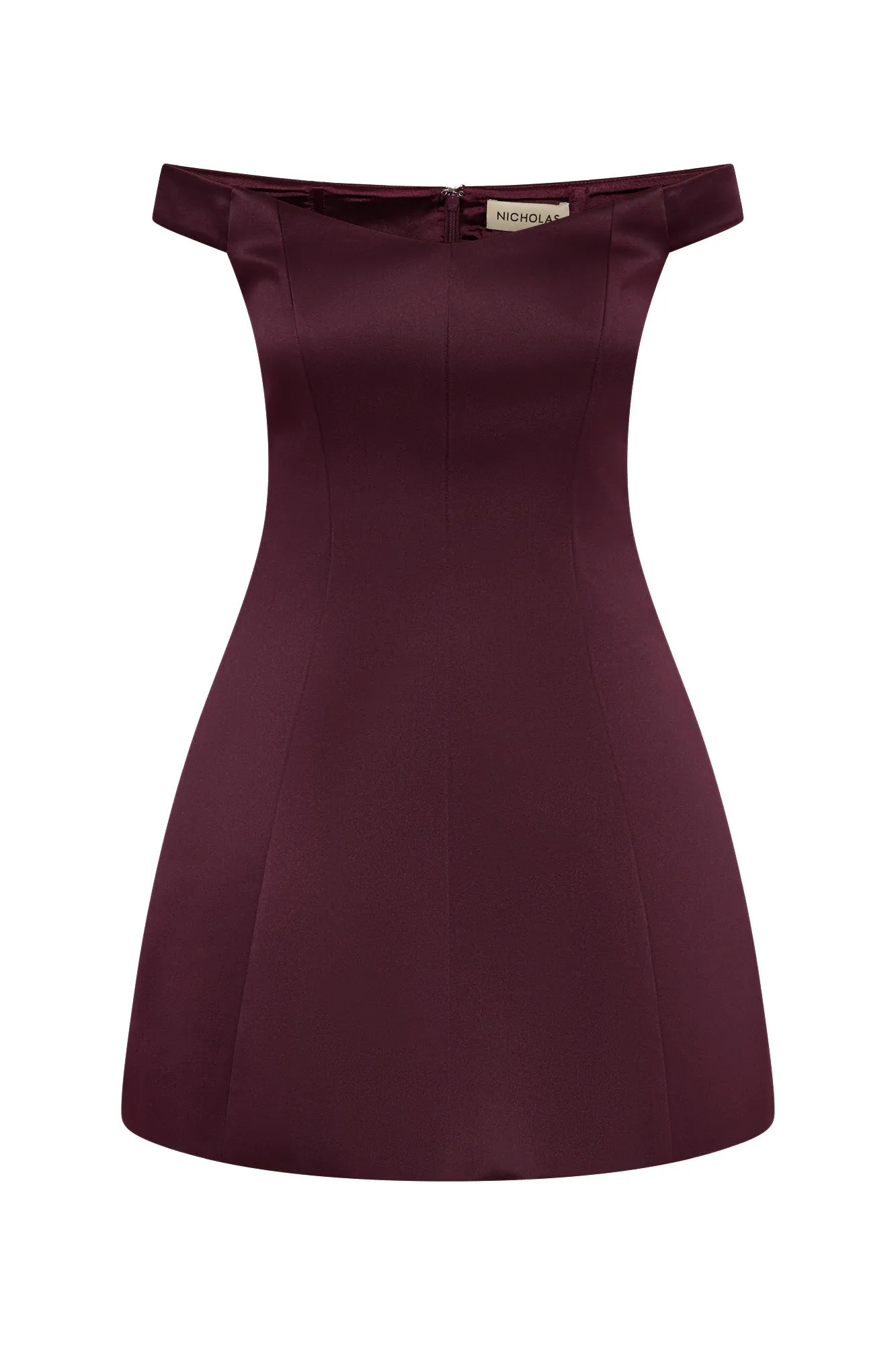 Lima Dress - Dark Plum