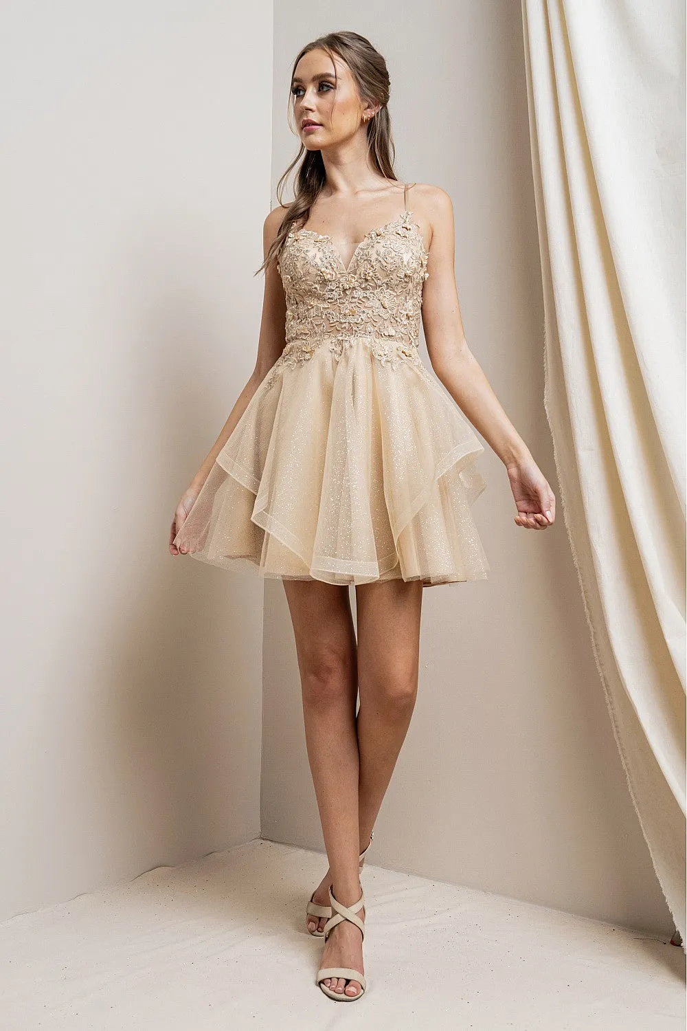 McKenzie Dress in Oat