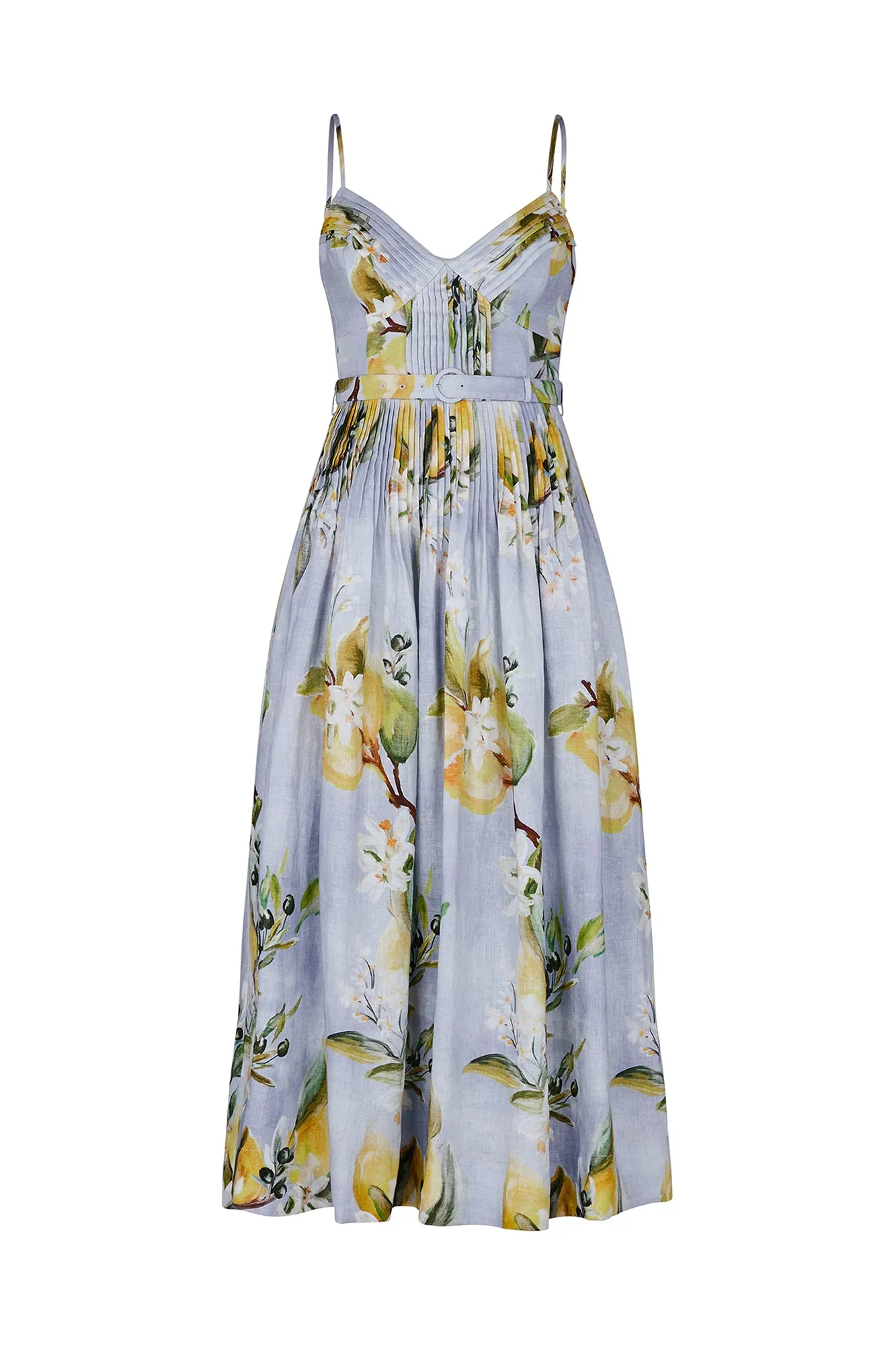 MIREILLE DRESS - ANISA SKY LEMON