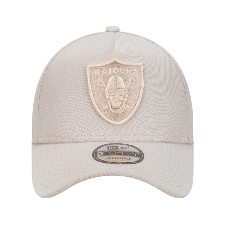 New Era Las Vegas Raiders 9FORTY A Frame - Stone/Ivory