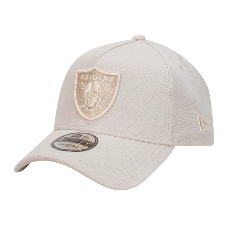 New Era Las Vegas Raiders 9FORTY A Frame - Stone/Ivory