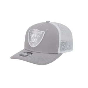 New Era Las Vegas Raiders 9SEVENTY Snapback Trucker  - Grey