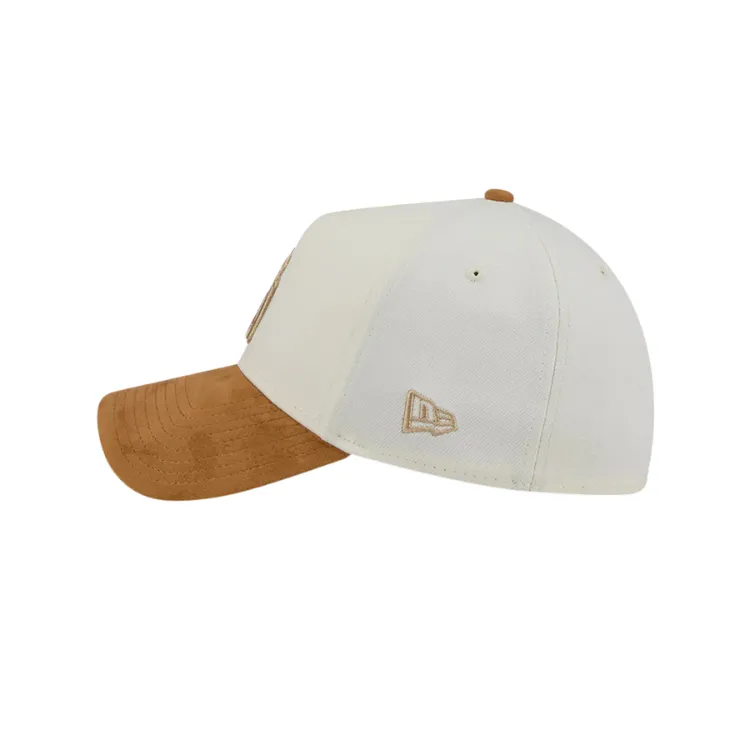 New Era New York Yankees 39THIRTY A Frame - Chrome White/Wheat Suede