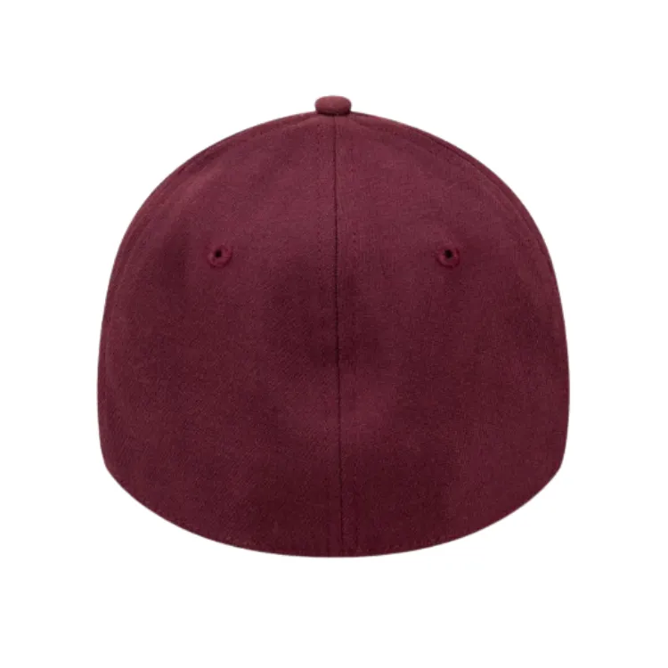 New Era New York Yankees 39THIRTY Cap - Maroon/Fight Orange