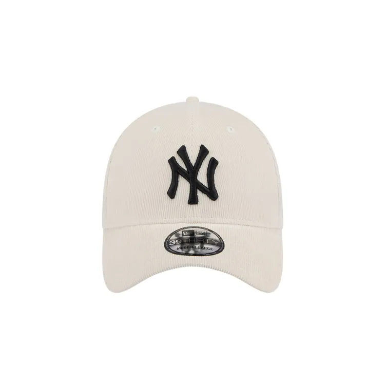 New Era New York Yankees 39THIRTY Cord Cap - Stone