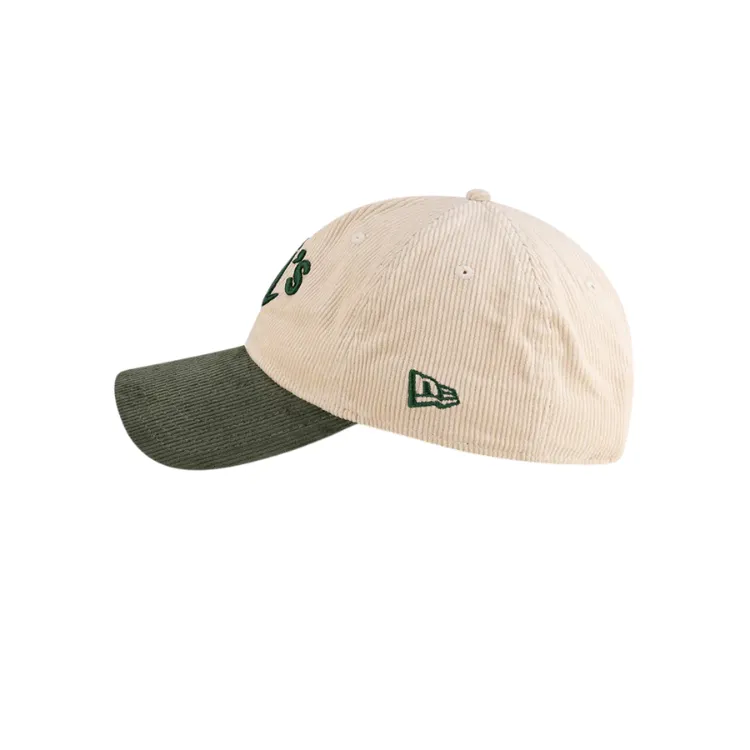 New Era Oakland Athletics 9TWENTY - Ivory/Dark Green