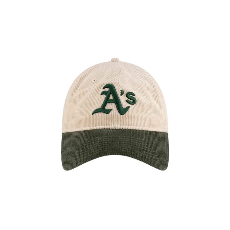 New Era Oakland Athletics 9TWENTY - Ivory/Dark Green
