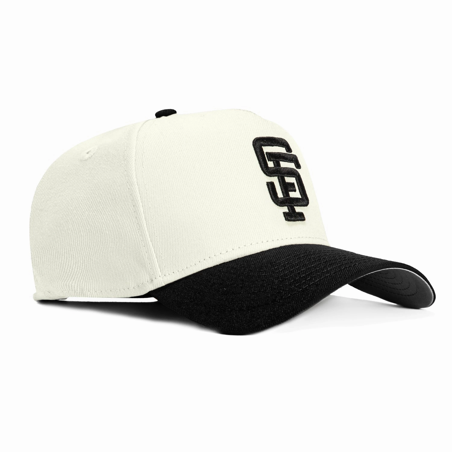 New Era 9Forty A-Frame San Francisco Giants Snapback Hat - White. Black