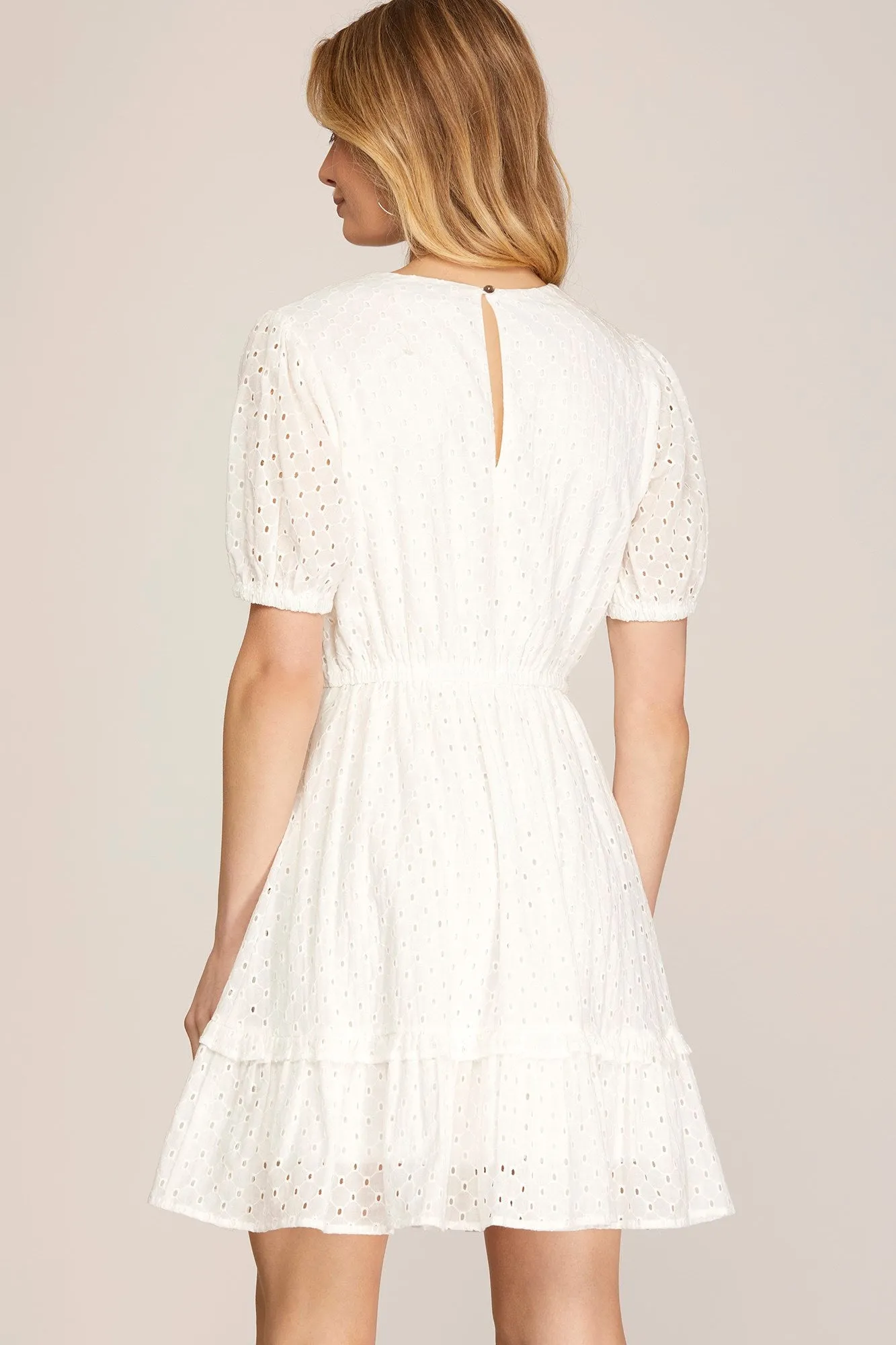 Panna Cotta Dress in White