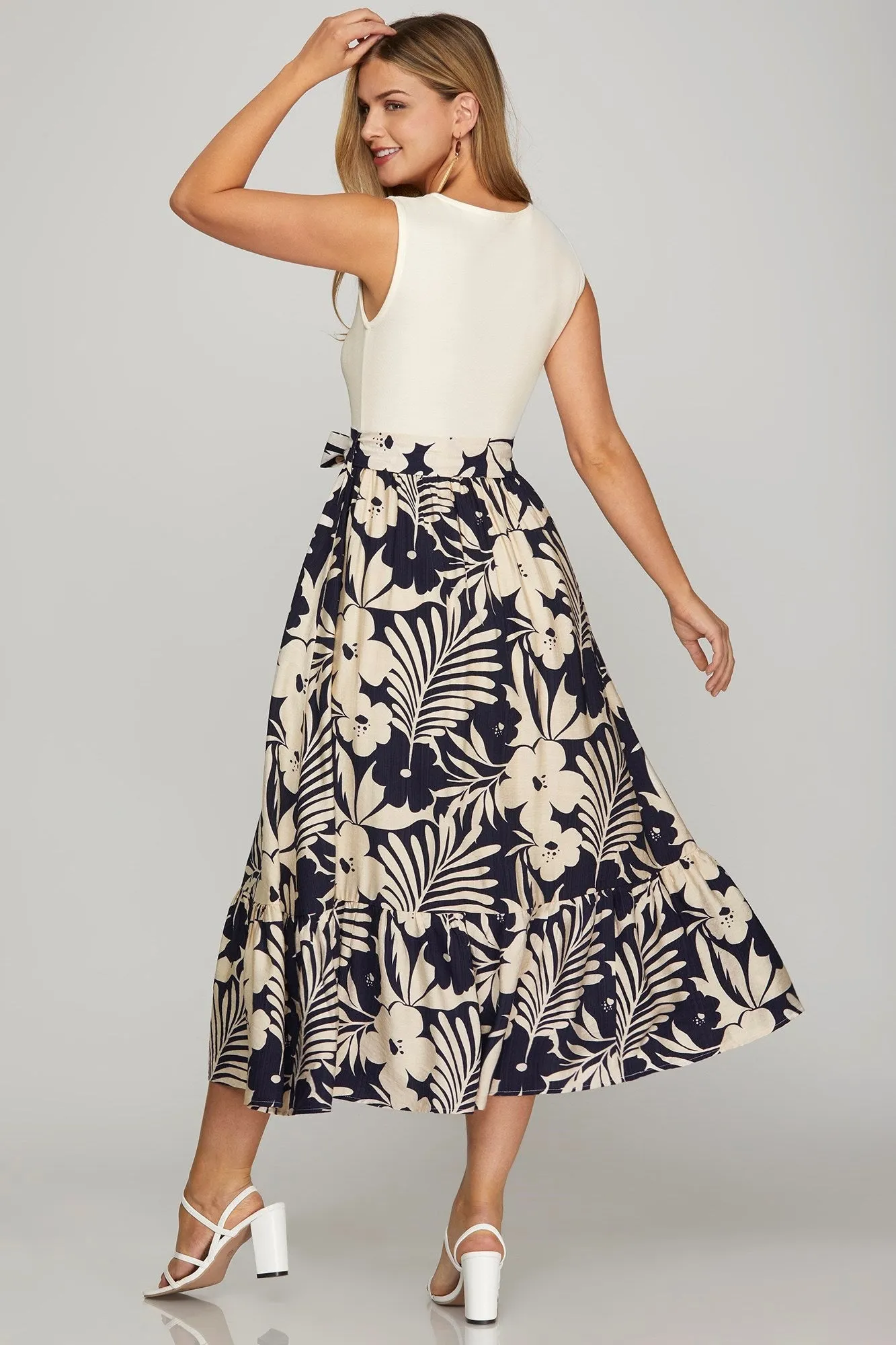 PRE-ORDER: Warm Welcome Dress in Navy