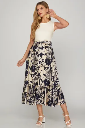 PRE-ORDER: Warm Welcome Dress in Navy