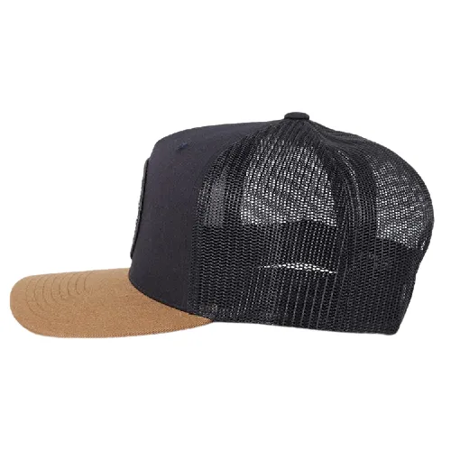 Ringers Western Signature Bull Trucker - Dark Navy/Clay