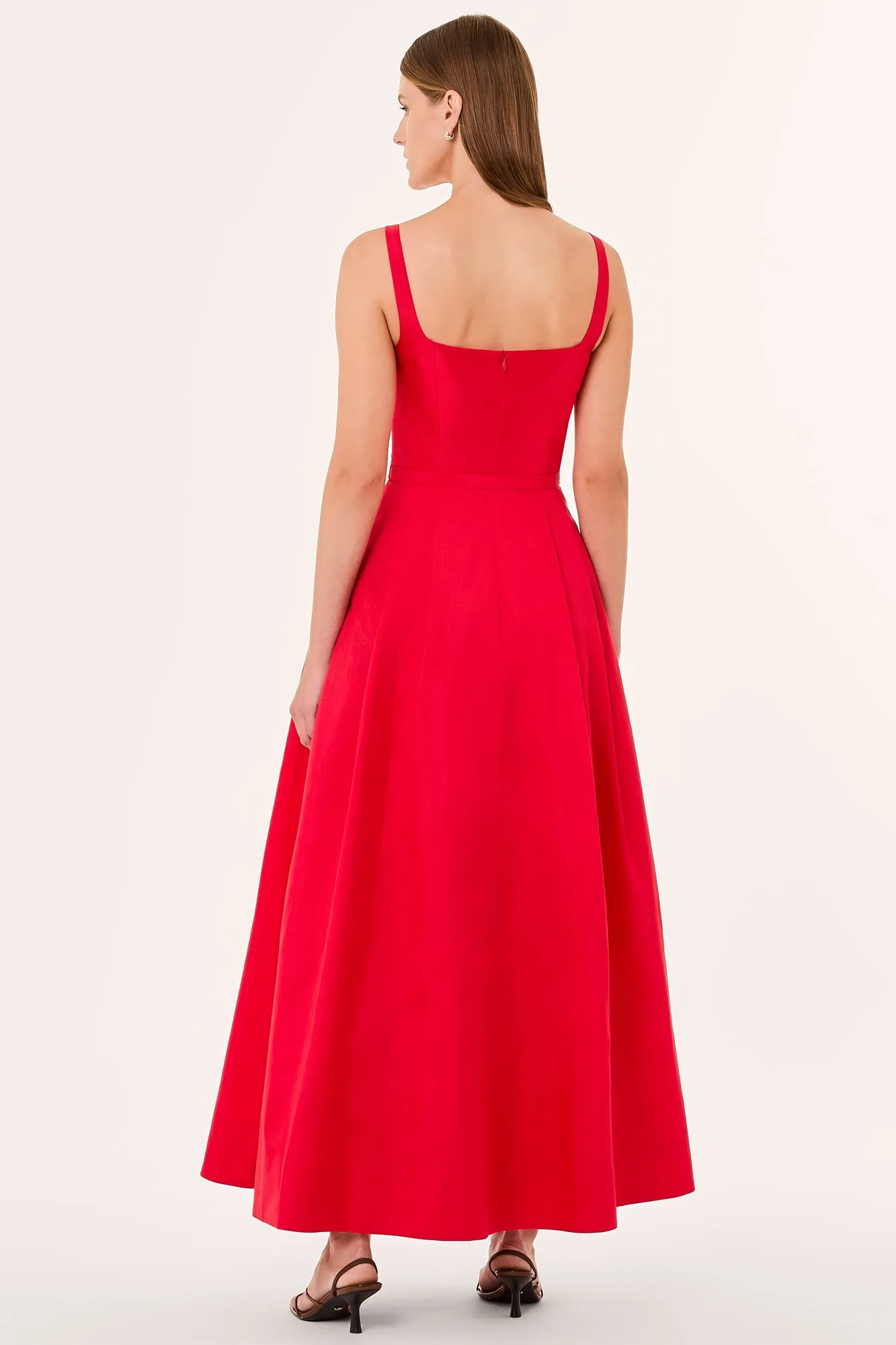 SORELLE DRESS - SCARLET