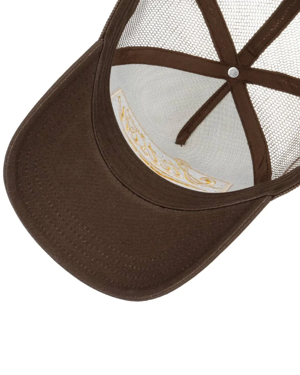Stetson American Heritage Brown White Trucker Cap
