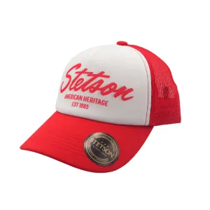 Stetson Classic Trucker Cap - Red