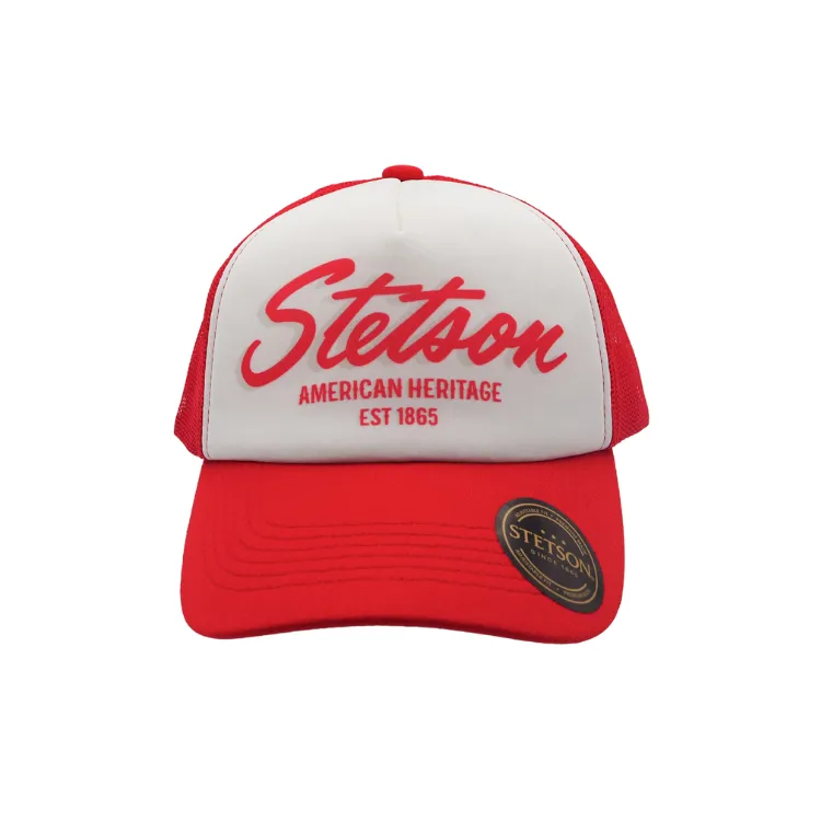 Stetson Classic Trucker Cap - Red
