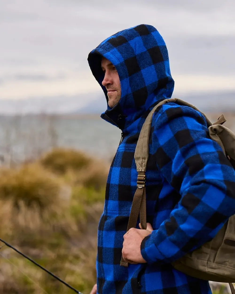 Swanndri Mens Hudson Wool Hoodie