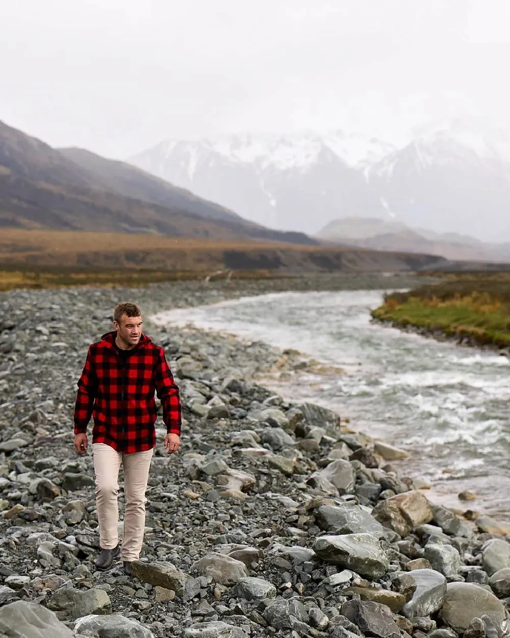 Swanndri Mens Hudson Wool Hoodie