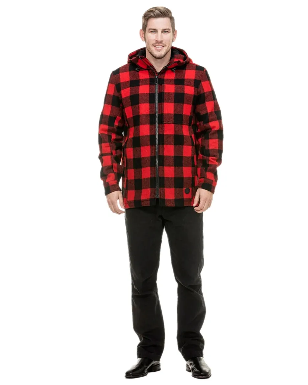 Swanndri Mens Hudson Wool Hoodie
