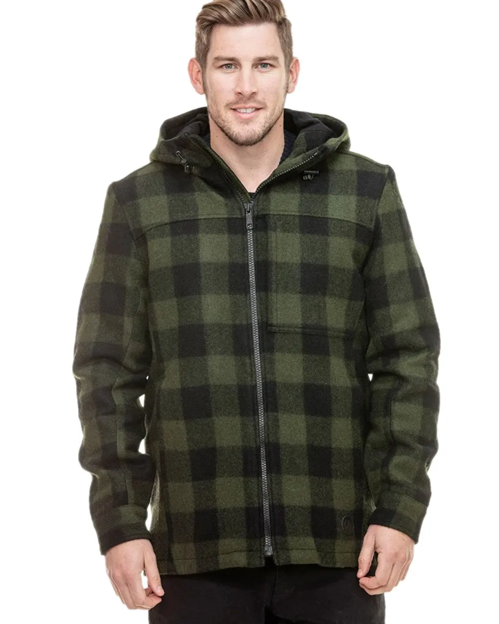 Swanndri Mens Hudson Wool Hoodie