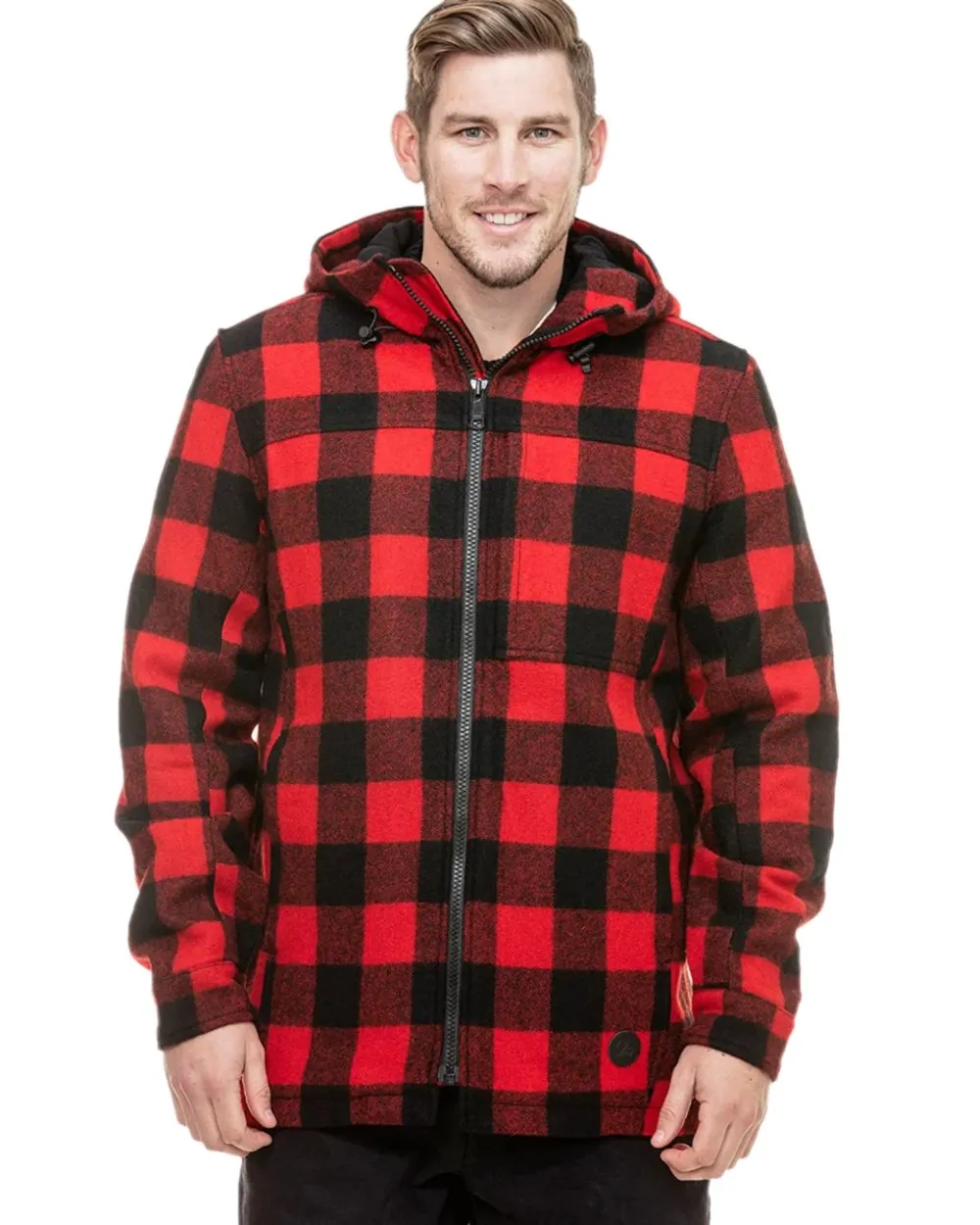 Swanndri Mens Hudson Wool Hoodie