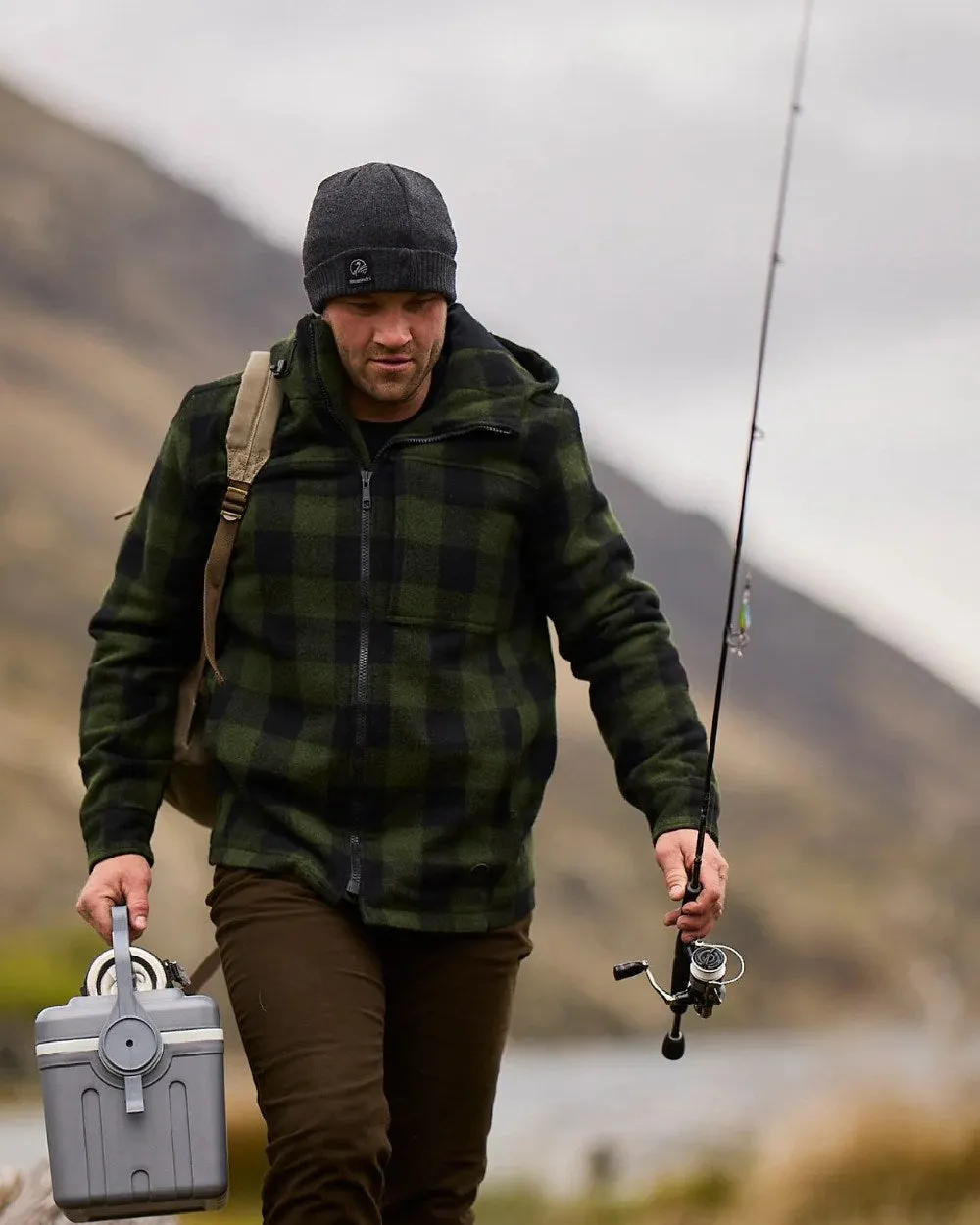 Swanndri Mens Hudson Wool Hoodie