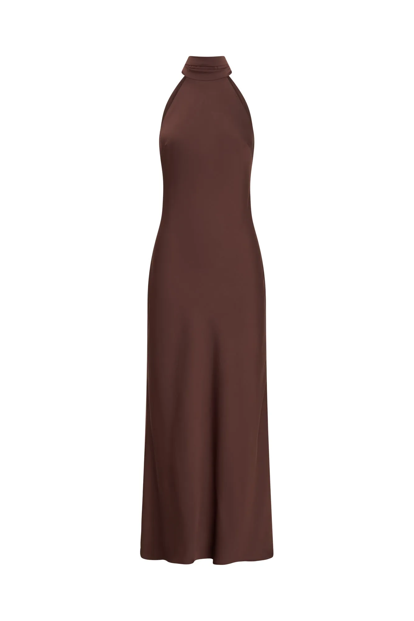 TRINA DRESS - COFFEE