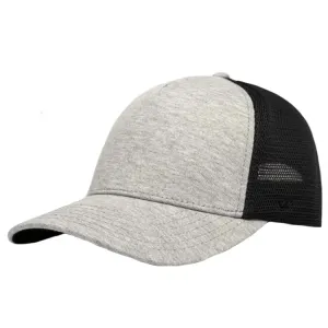 Uflex Unisex Comfort Trucker Cap - Grey Melange